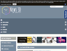 Tablet Screenshot of news-3d.com